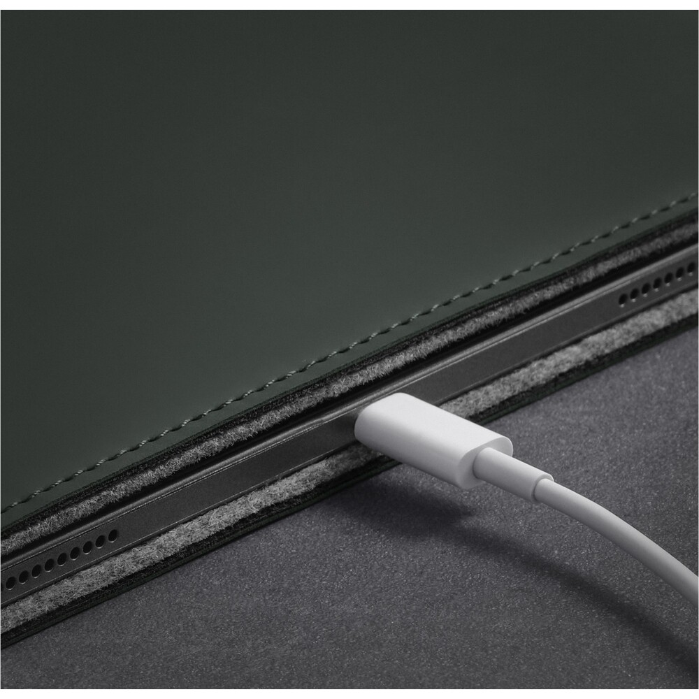 Woolnut-Matte-PU-Sleeve-pouzdro-iPad-Pro-12-9-iPad-Pro-13-iPad-Air-13-tmave-zelene