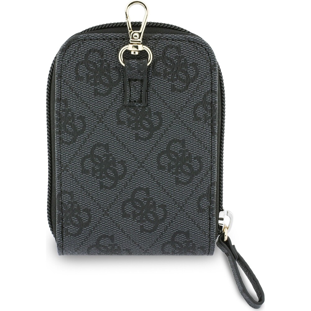 Guess-Crossbody-Popruh-PU-4G-Metal-Logo-Penezenka-cerna