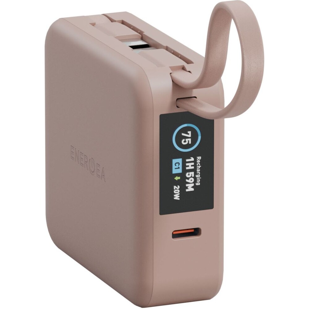 ENERGEA-MagPac-Mini-Plus-MagSafe-powerbanka-s-kabelem-10000mAh-ruzova