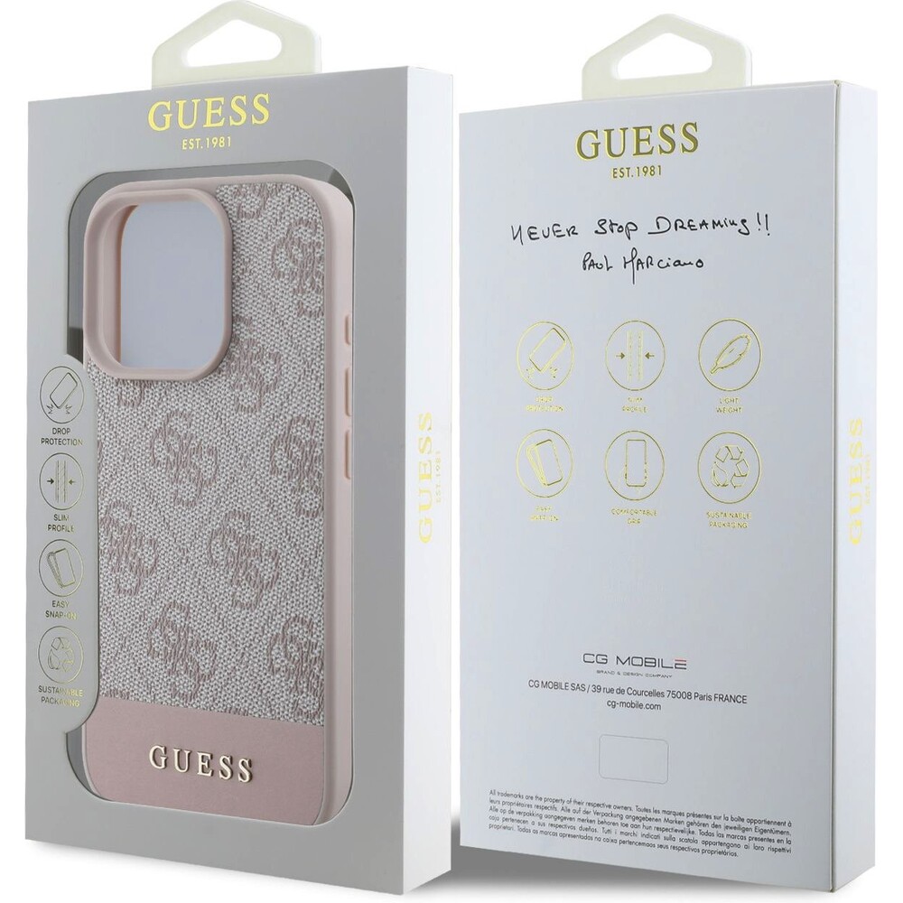 Guess-PU-4G-Stripe-kryt-iPhone-16-Pro-Max-ruzovy