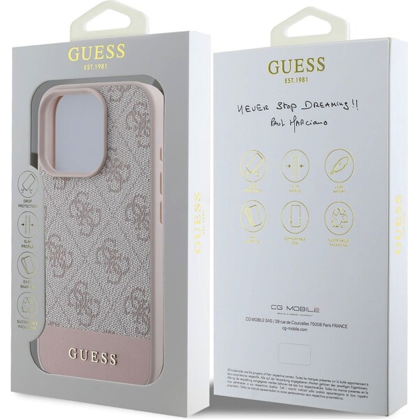 Guess-PU-4G-Stripe-kryt-iPhone-16-Pro-Max-ruzovy