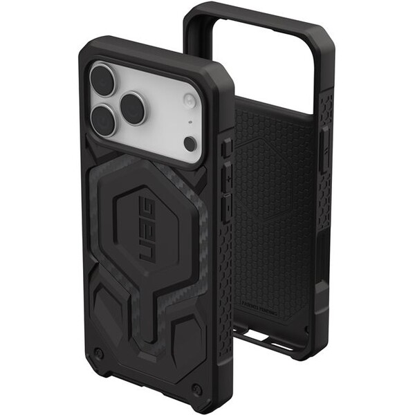 UAG-Monarch-Pro-MagSafe-Carbon-Fiber-kryt-iPhone-17-Pro-Max-cerny