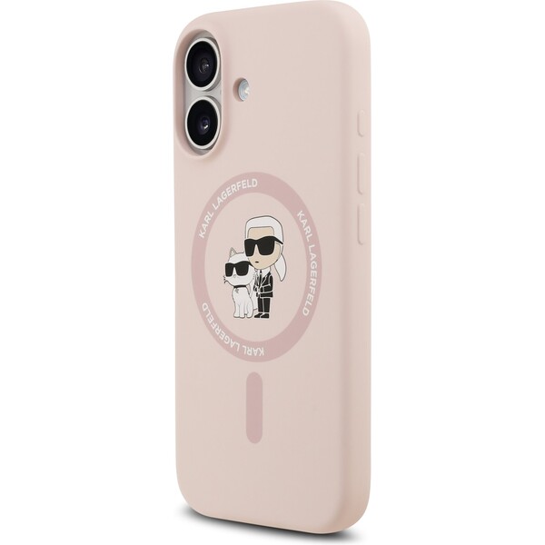 Karl-Lagerfeld-Liquid-Silicone-Karl-and-Choupette-MagSafe-kryt-iPhone-17-ruzovy