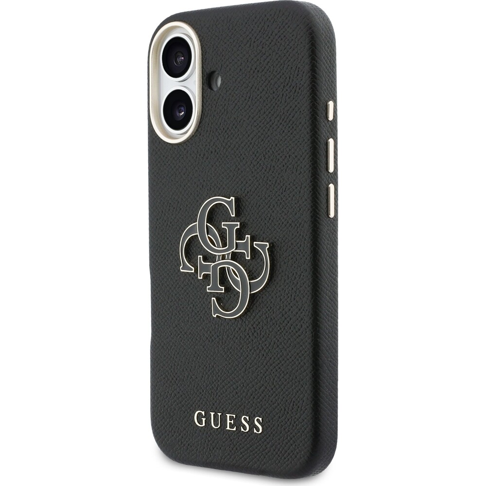 Guess-PU-Resin-Logo-kryt-iPhone-17-cerny