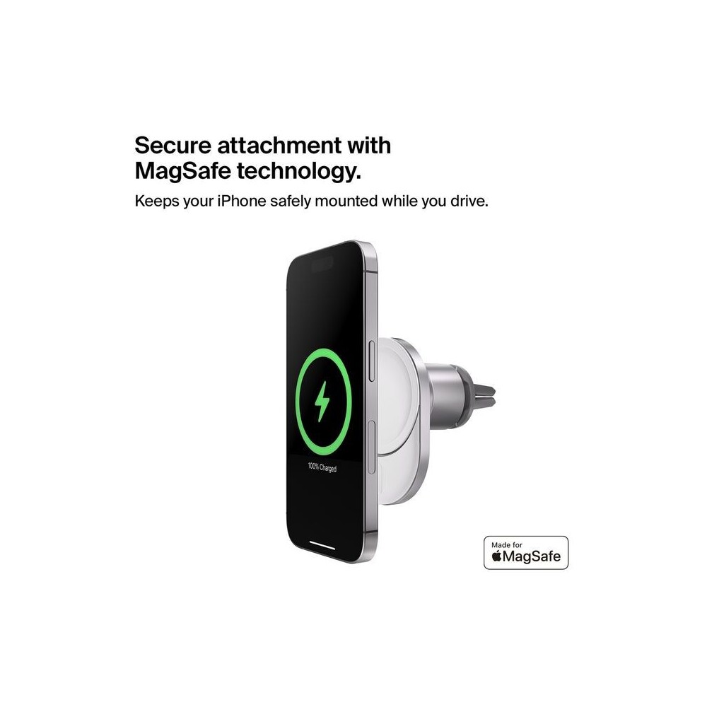 Belkin-BOOST-CHARGE-Qi2-MagSafe-drzak-do-auta-15W-sedy