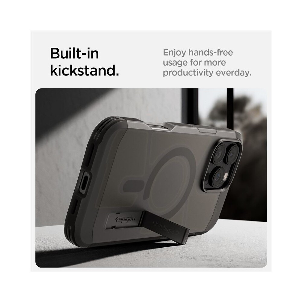 Spigen-Tough-Armor-MagSafe-kryt-iPhone-16-Pro-Max-frost-black