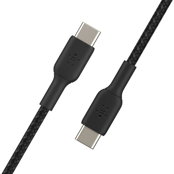 Belkin-BOOST-Charge-Braided-USB-C-USB-C-napajeci-kabel-60W-1m-cerny