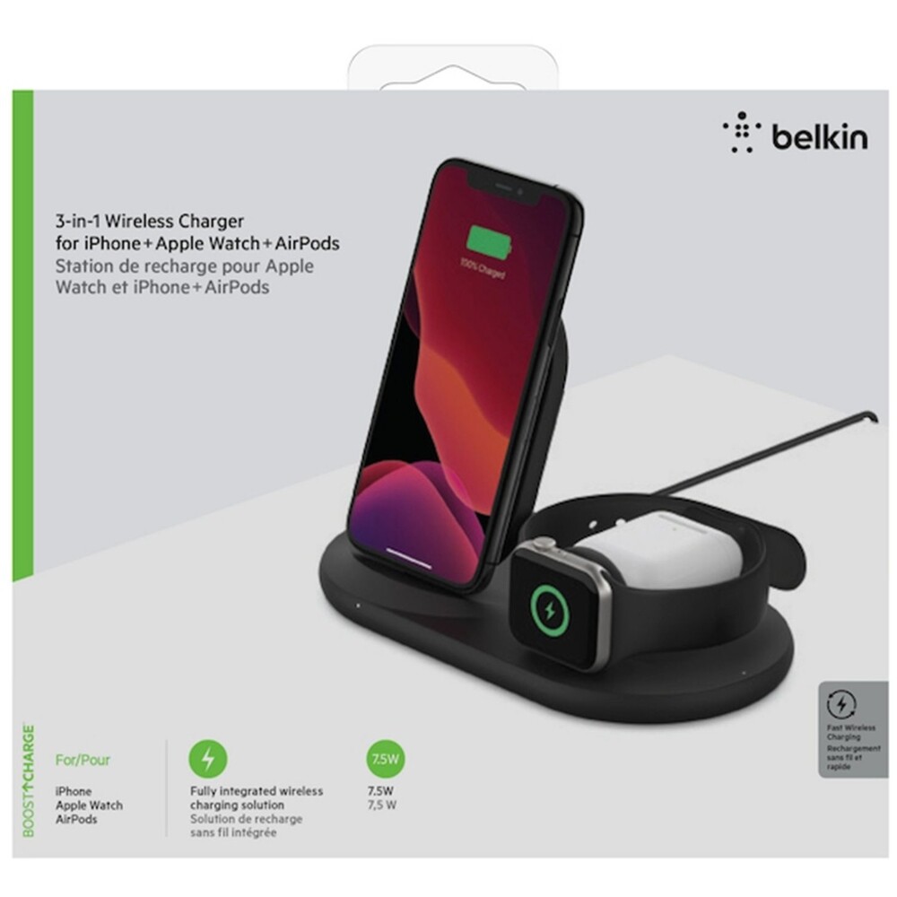 Belkin-BOOST-CHARGE-3v1-bezdratova-nabijeci-stanice-cerna