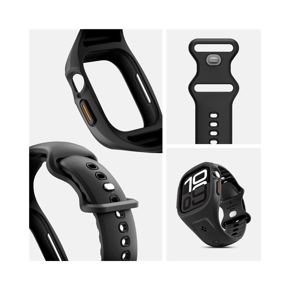 Spigen-Liquid-Air-Pro-kryt-s-reminkem-Apple-Watch-10-11-46mm-cerny