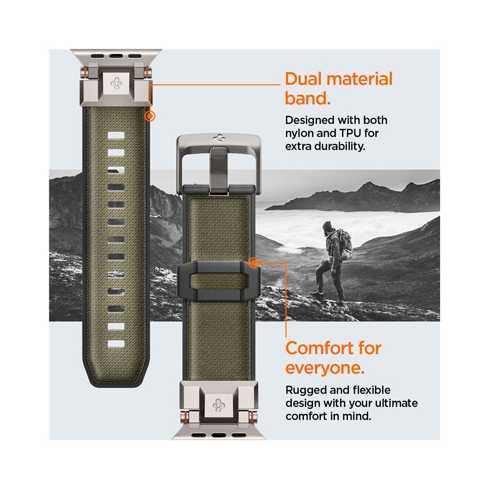 Spigen-DuraPro-Armor-reminek-Apple-Watch-Ultra-49-46-45-44-42mm-tmave-zeleny