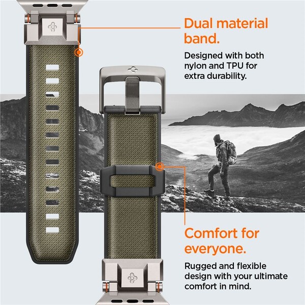 Spigen-DuraPro-Armor-reminek-Apple-Watch-Ultra-49-46-45-44-42mm-tmave-zeleny