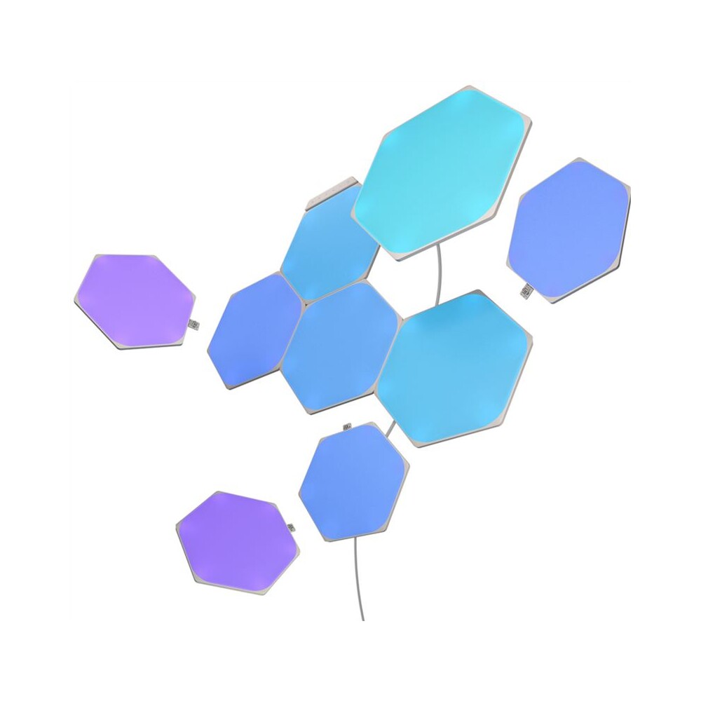 Nanoleaf-Shapes-Hexagons-Smarter-Kit-chytre-modularni-osvetleni-9-Panels-