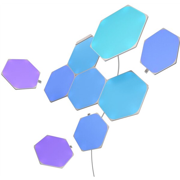 Nanoleaf-Shapes-Hexagons-Smarter-Kit-chytre-modularni-osvetleni-9-Panels-