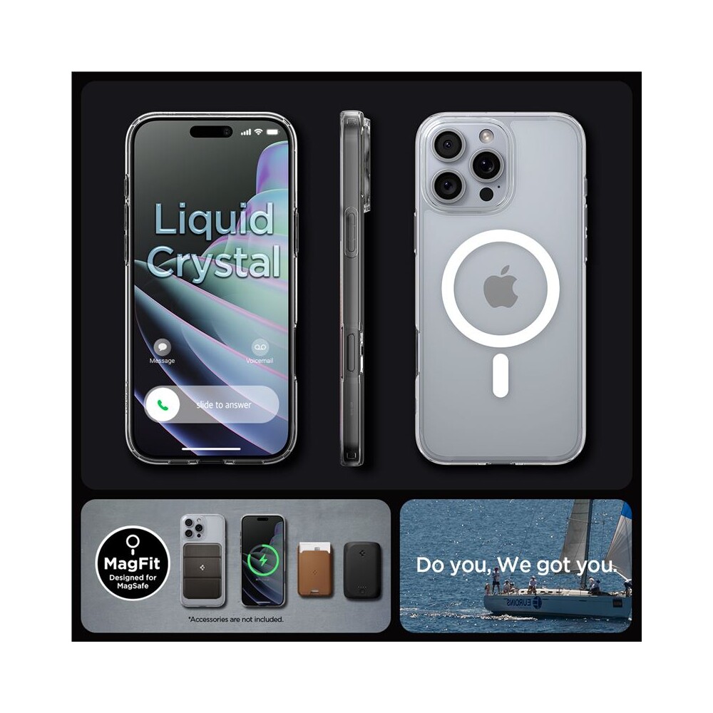 Spigen-Liquid-Crystal-MagSafe-kryt-iPhone-16-Pro-Max-crystal-clear