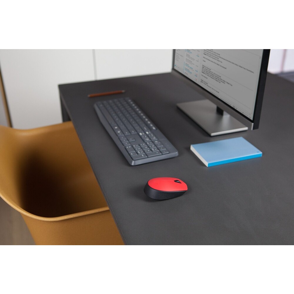 Logitech-Wireless-Mouse-M171-cervena