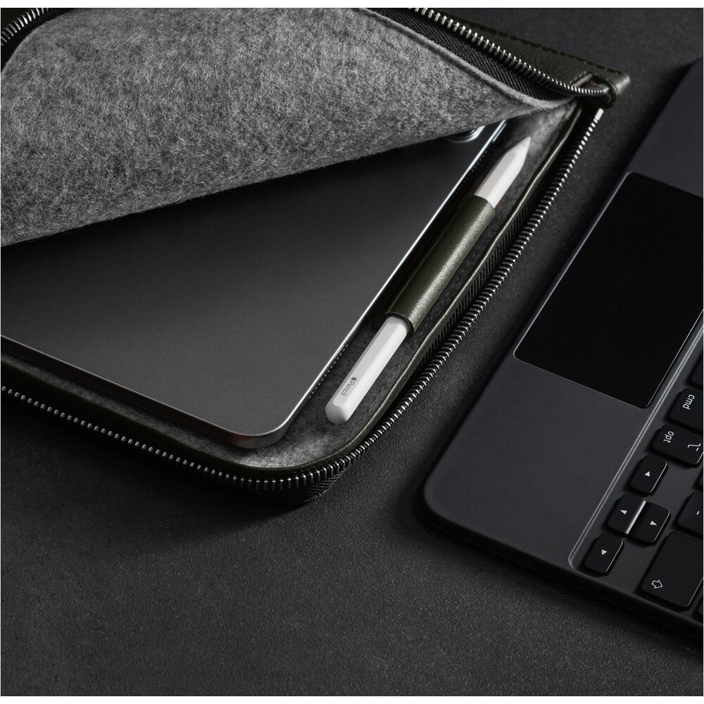 Woolnut-Leather-Folio-kozene-pouzdro-iPad-Pro-12-9-iPad-Pro-13-iPad-Air-13-tmave-zelene