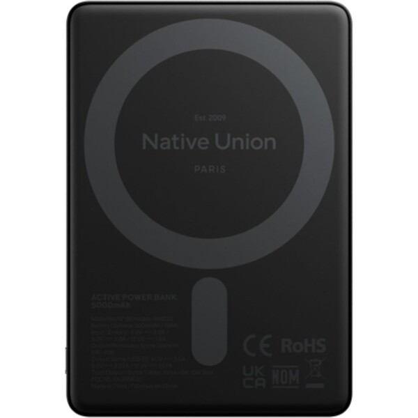 Native-Union-Active-MagSafe-powerbanka-5000mAh-cerna