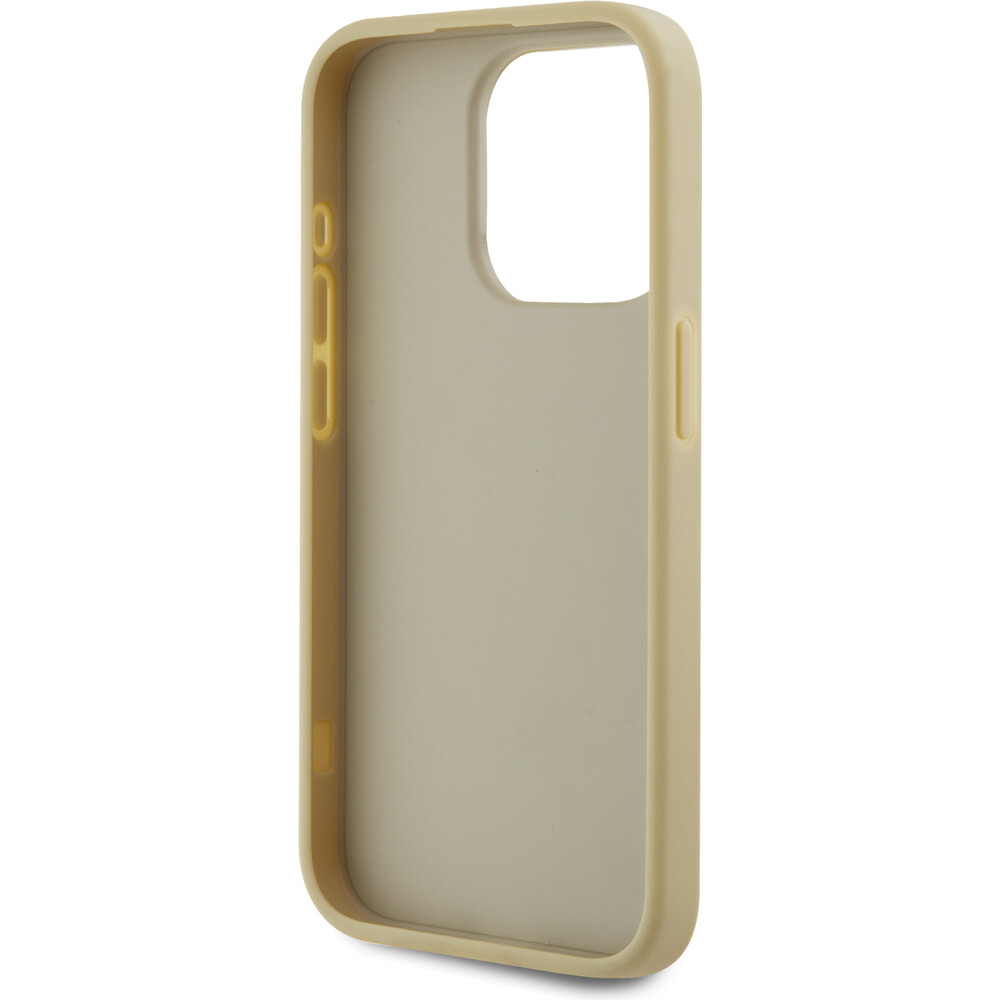 Karl-Lagerfeld-Wrinkled-PU-Signature-Logo-zadni-kryt-iPhone-15-Pro-Max-zlaty