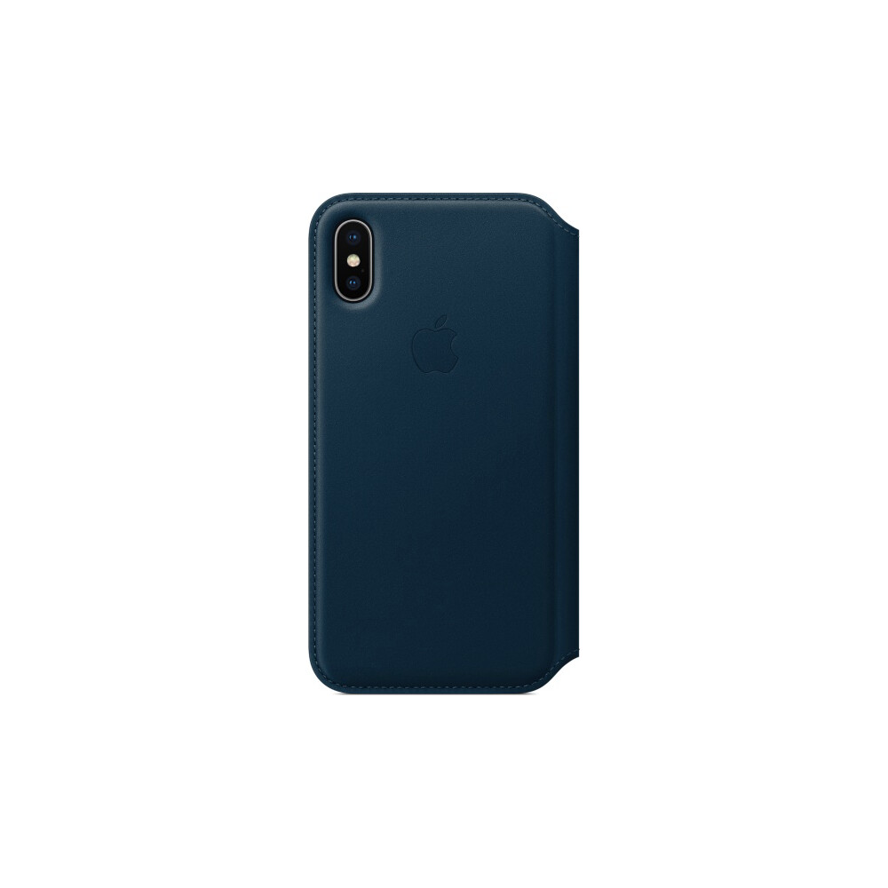 Apple-Folio-kozene-pouzdro-iPhone-X-vesmirne-modre