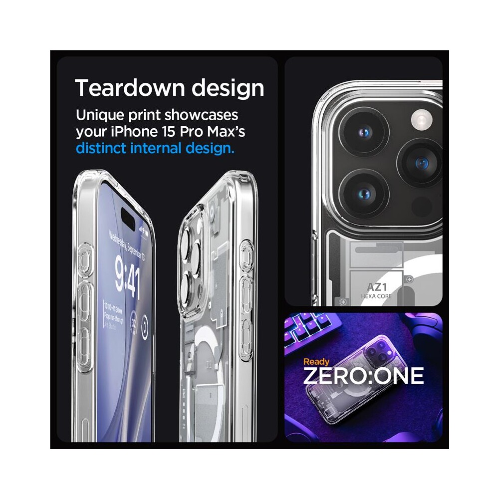 Spigen-Ultra-Hybrid-MagFit-kryt-iPhone-15-Pro-Max-zero-one-bily