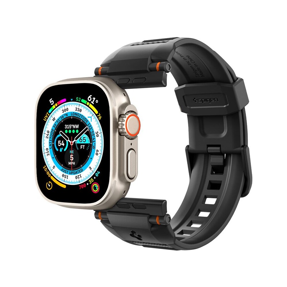 Spigen-Rugged-Ultra-Band-reminek-Apple-Watch-49-46-45-44-42mm-matne-cerny