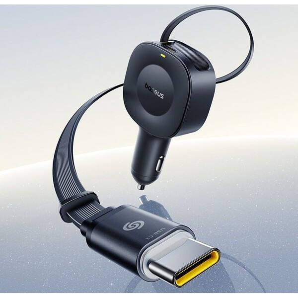 Baseus-PrimeTrip-VR2-USB-C-nabijecka-do-auta-1-5m-30W-1x-USB-C-cerna