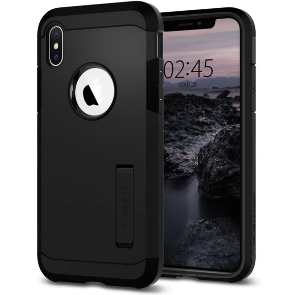 Spigen Tough Armor kryt Apple iPhone XS/X černý