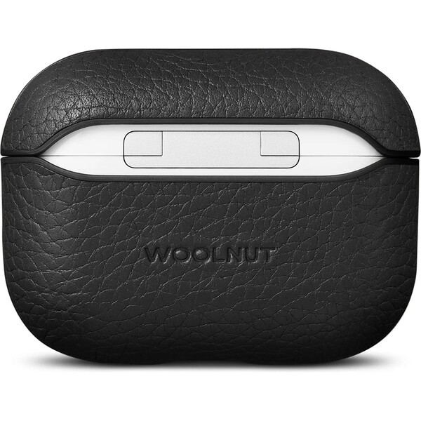 Woolnut-Leather-kozene-pouzdro-pro-AirPods-Pro-3-generace-cerne