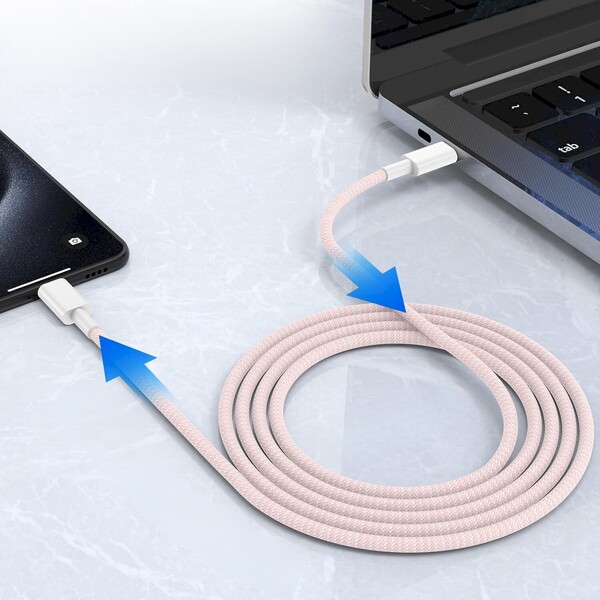 Cubenest-Braided-USB-C-USB-C-napajeci-kabel-60W-1m-barevne-4ks