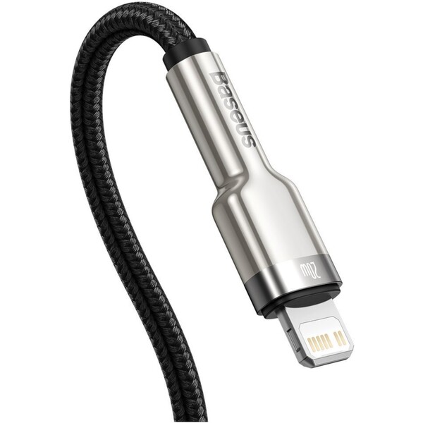 Baseus-Cafule-USB-C-Lightning-napajeci-kabel-20W-1m-cerny