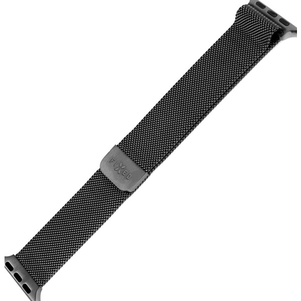 FIXED-Mesh-Strap-sitovy-nerezovy-reminek-Apple-Watch-42-44-45mm-cerny