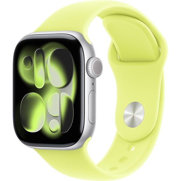 Apple-Watch-42-41-40-38mm-neonove-zluty-sportovni-reminek-S-M