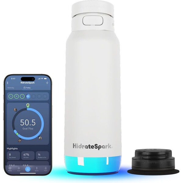 HidrateSpark-PRO-2-chytra-lahev-s-brckem-950-ml-bila