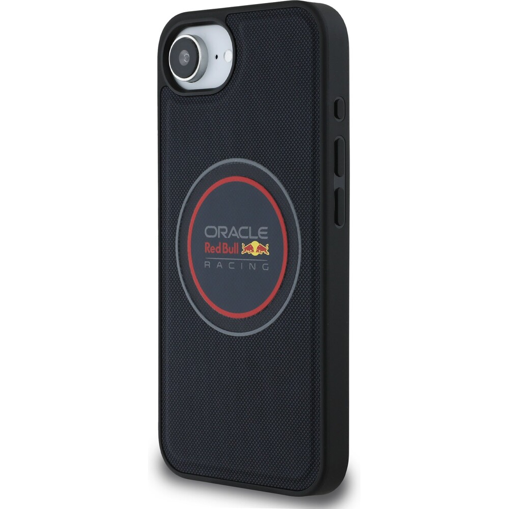 Oracle-Red-Bull-Racing-PU-Leather-Red-Ring-MagSafe-kryt-iPhone-17e-16e-modry