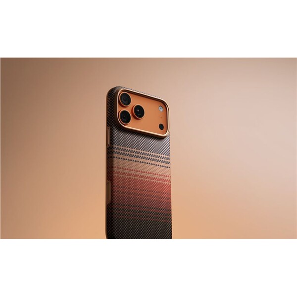 Pitaka-Aramid-UltraGuard-Case-MagSafe-kryt-iPhone-17-Pro-Max-Sunset