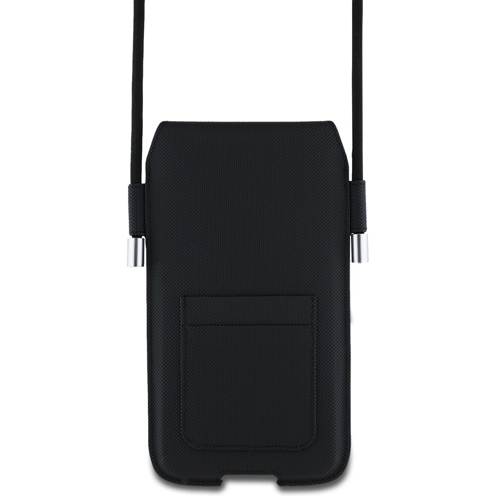 Lacoste-PVC-Iconic-Petit-Pique-pouzdro-na-telefon-XL-cerne