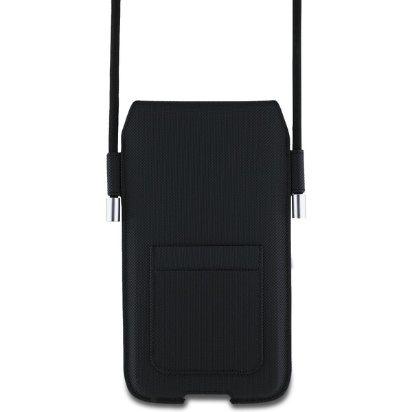 Lacoste-PVC-Iconic-Petit-Pique-pouzdro-na-telefon-XL-cerne