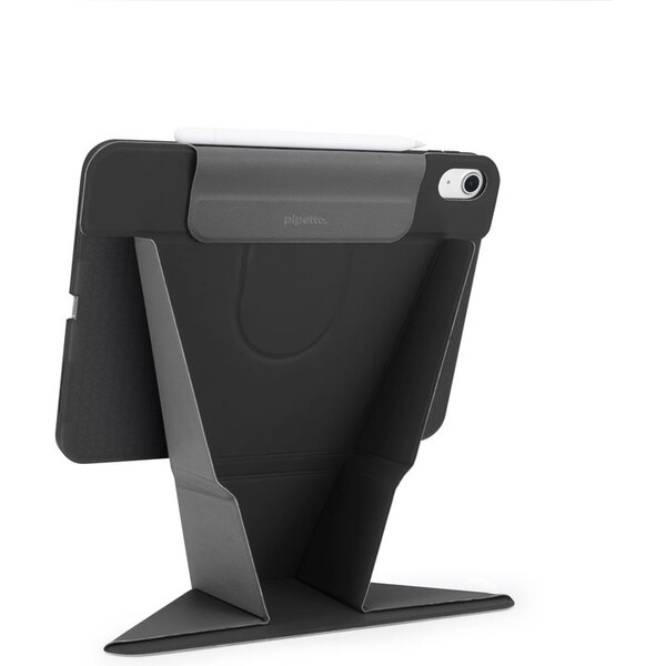 Pipetto-Origami-No6-Stand-pouzdro-iPad-Air-11-2026-2025-2024-iPad-Air-10-9-2022-2020-cerne