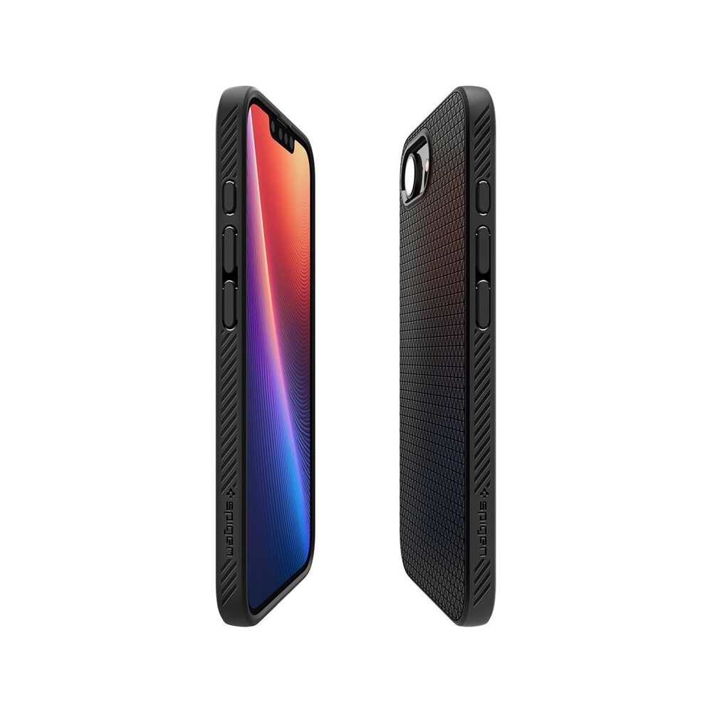 Spigen-Liquid-Air-kryt-iPhone-17e-16e-matne-cerny