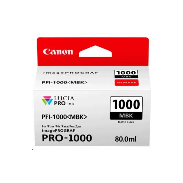 Canon-PFI-1000MBK-cartridge-matne-cerna