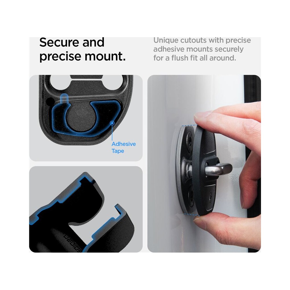 Spigen-Door-Lock-Cover-kryt-zamku-dveri-Tesla-Model-Y-3-cerna