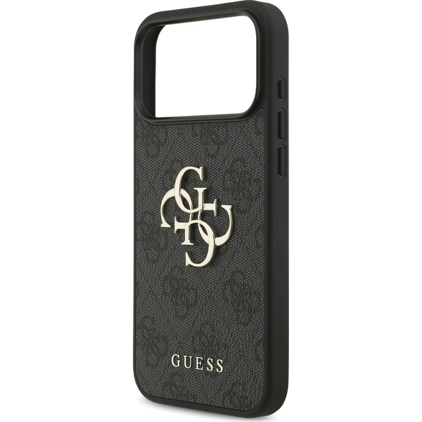 Guess-PU-4G-Metal-Logo-kryt-iPhone-17-Pro-Max-sedy
