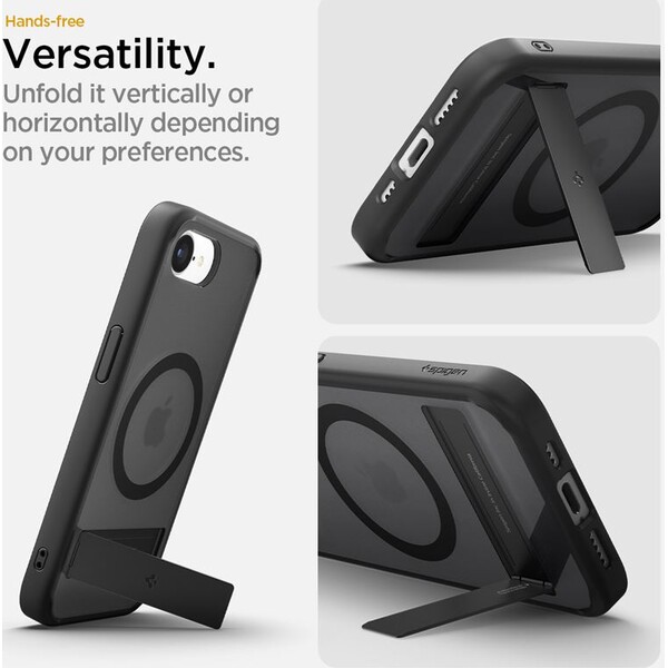 Spigen-Ultra-Hybrid-S-MagSafe-kryt-iPhone-17e-16e-frost-black