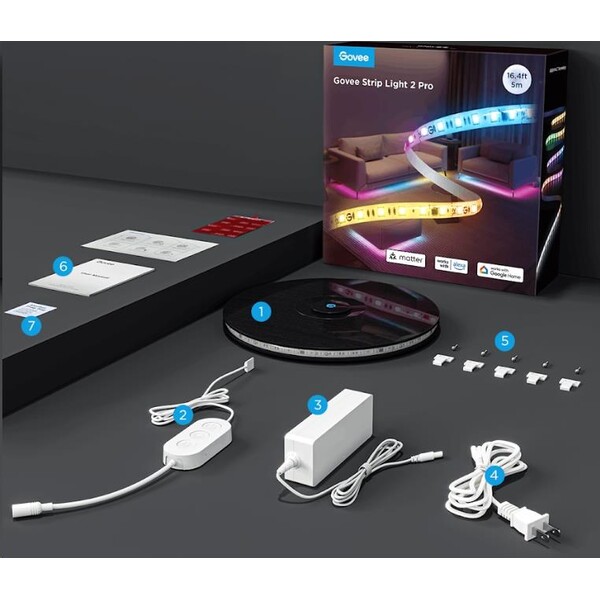 Govee-Strip-Light-2-Pro-RGBICWW-Matter-LED-pasek-5m