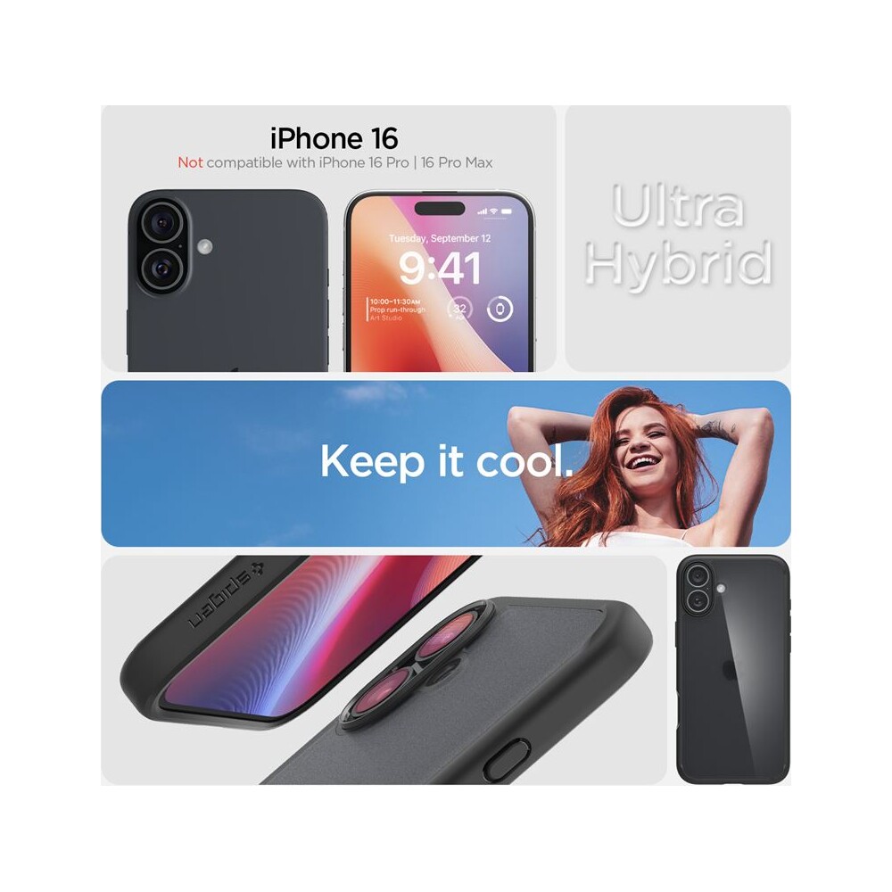 Spigen-Ultra-Hybrid-kryt-iPhone-16-frost-black