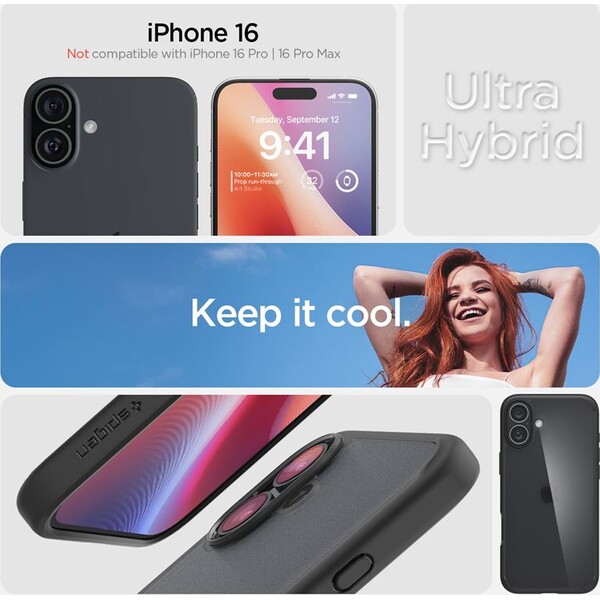 Spigen-Ultra-Hybrid-kryt-iPhone-16-frost-black