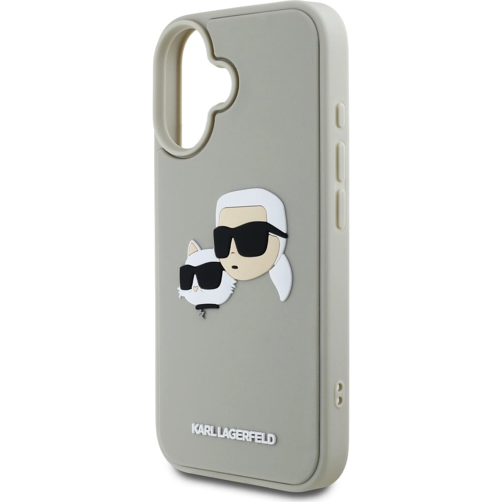Karl-Lagerfeld-3D-Rubber-Double-Heads-kryt-iPhone-16-bezovy