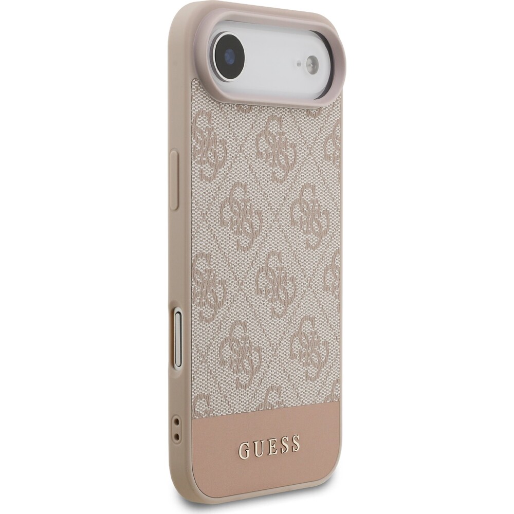 Guess-PU-4G-Stripe-Zadni-Kryt-pro-iPhone-Air-ruzovy