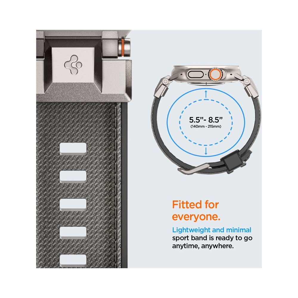 Spigen-DuraPro-Armor-reminek-Apple-Watch-Ultra-49-46-45-44-42mm-sedy