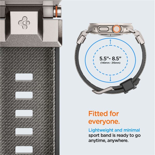 Spigen-DuraPro-Armor-reminek-Apple-Watch-Ultra-49-46-45-44-42mm-sedy